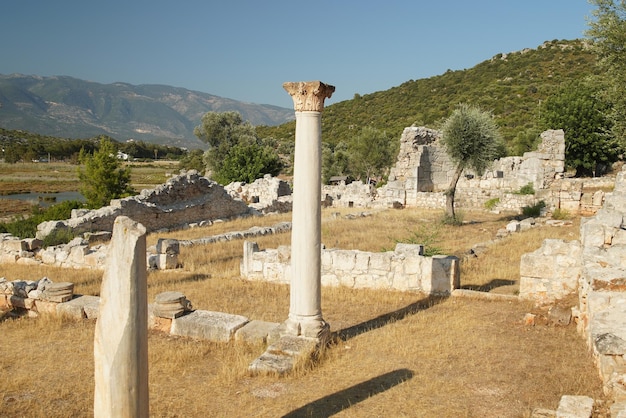 Ciudad antigua de Andriake en Demre Antalya Turkiye