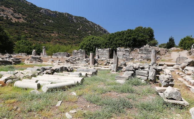 Ciudad antigua de Éfeso en la ciudad de Selcuk Izmir Turquía