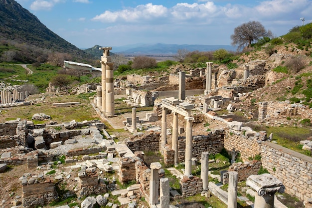 Ciudad antigua histórica de Éfeso. Selcuk / Esmirna / Turquía