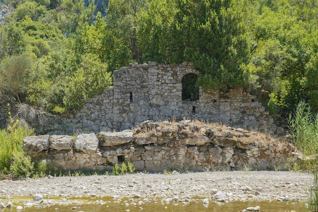 Ciudad antigua de Olympus en Kumluca Antalya Turkiye