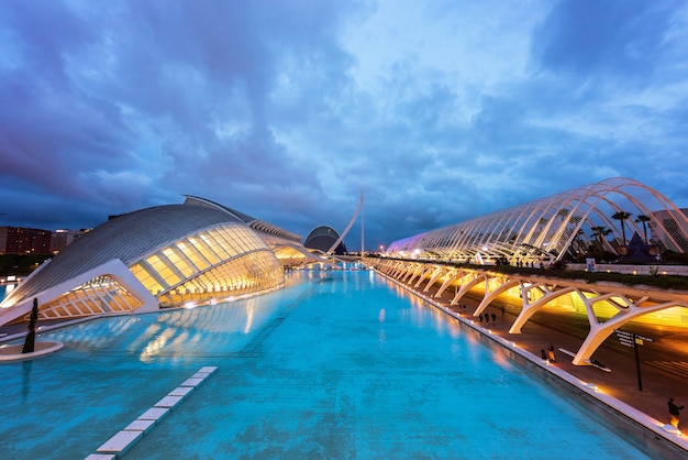 Ciudad de las Artes y las Ciencias de Valencia.