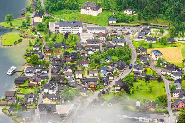 Foto ciudad austriaca de hallstatt