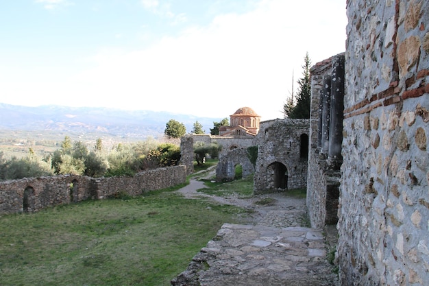 Ciudad bizantina de Mystra Grecia
