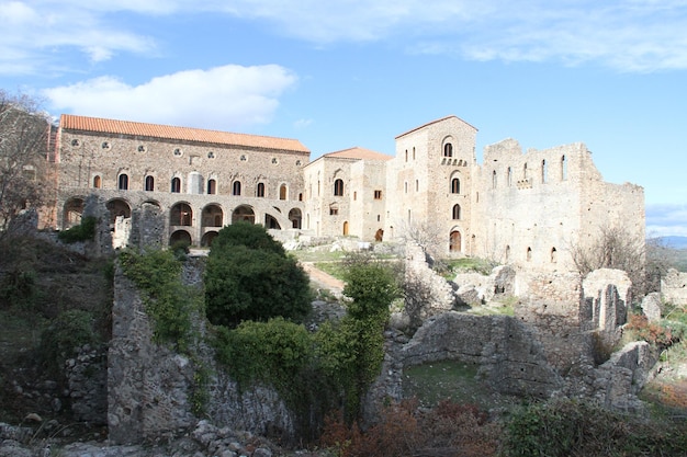 Ciudad bizantina de Mystra Grecia