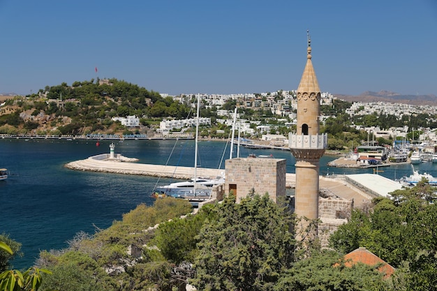 Ciudad de Bodrum en Turquía