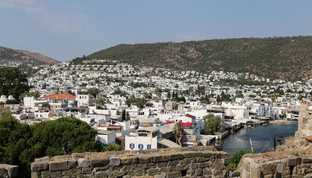 Ciudad de Bodrum en Turquía