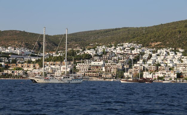 Ciudad de Bodrum en Turquía