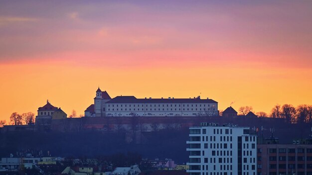 Ciudad Brno República Checa Europa Spilberk hermoso castillo antiguo y fortaleza La ciudad de Brno