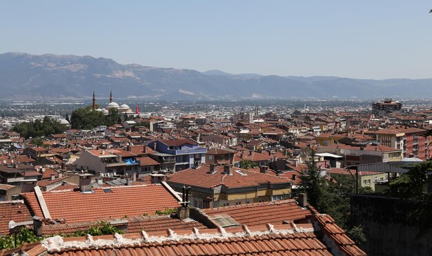 Ciudad de Bursa en Turquía