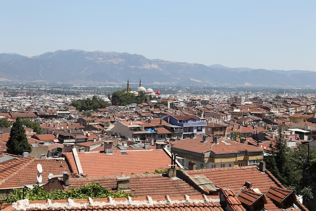 Ciudad de Bursa en Turquía