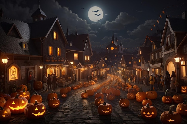 La ciudad celebra Halloween 4