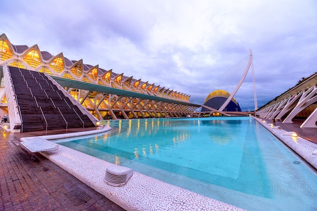 Foto ciudad de las ciencias y las artes valencia españa