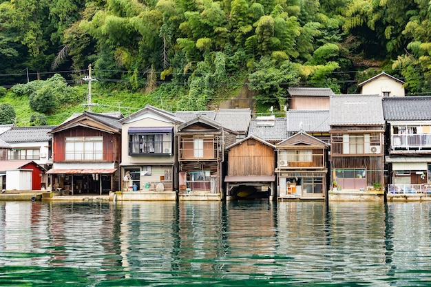 Ciudad costera de Ine cho en Kioto