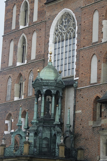 Ciudad de Cracovia Polonia Basílica de Santa María