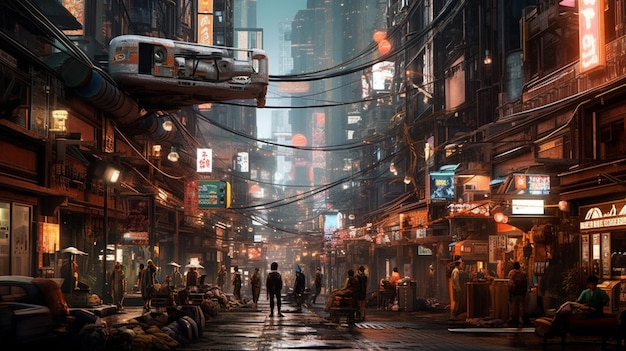 La ciudad cyberpunk