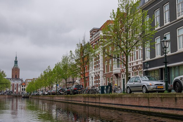 Foto la ciudad de den haag en los países bajos