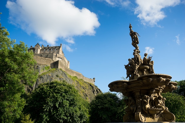 Foto ciudad de edimburgo, escocia, reino unido