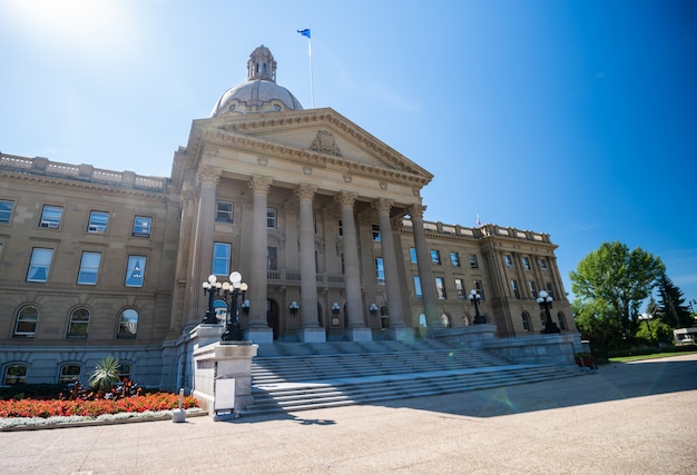 Foto ciudad de edmonton, alberta, canadá