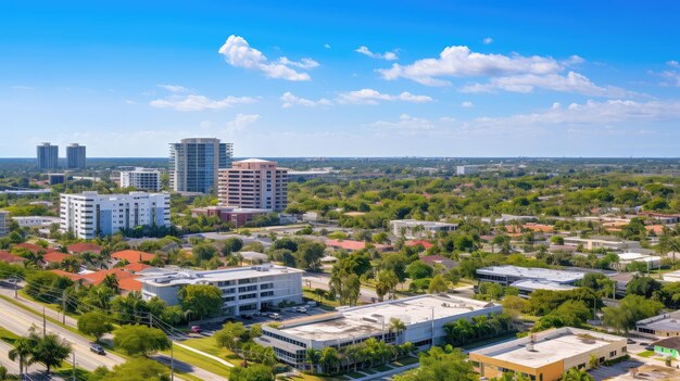 Foto la ciudad de florida de coral springs