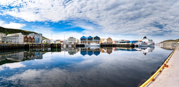 Ciudad de Hammerfest, Finnmark, Noruega