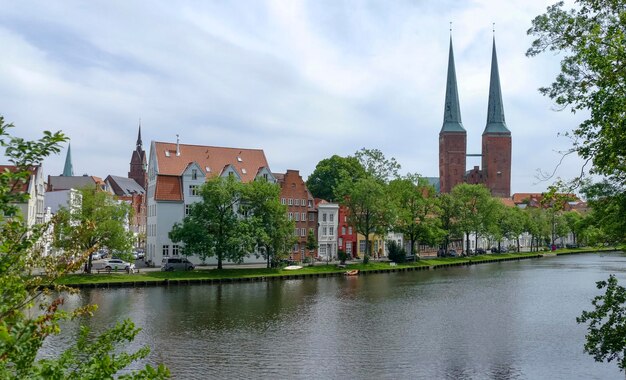 Foto ciudad hanseática de lübeck