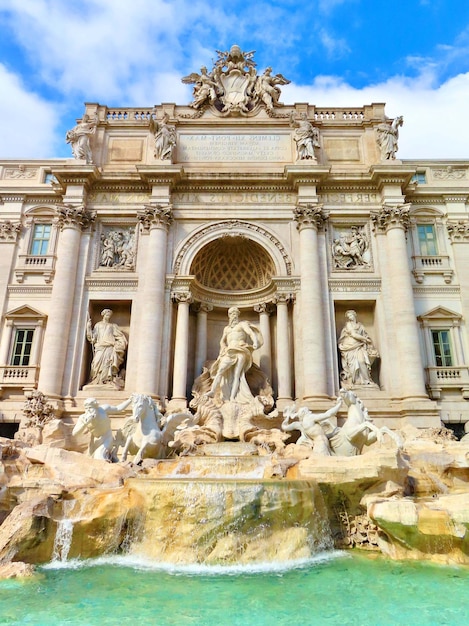 Foto ciudad histórica de roma, italia