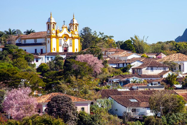 Ciudad histórica de Tiradentes en Minas Gerais