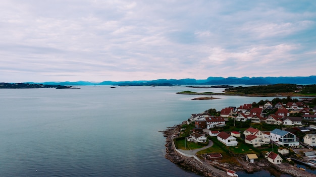 Ciudad en una isla