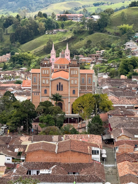 La ciudad de Jericó en Colombia