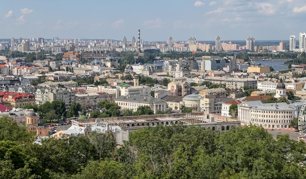 Ciudad de Kiev en Ucrania