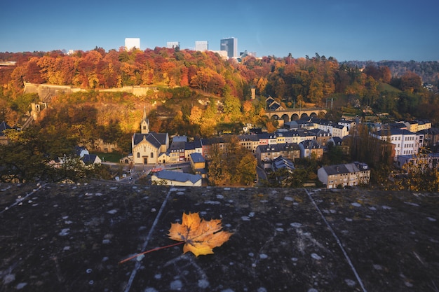 La ciudad de luxemburgo