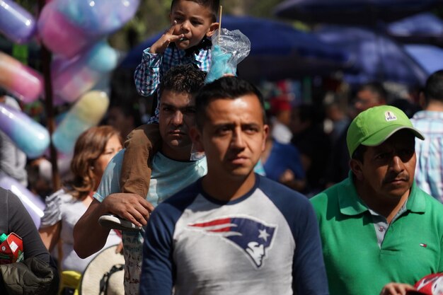 CIUDAD DE MÉXICO, 3 DE FEBRERO DE 2019 - Parque de la ciudad de Chapultepec lleno de gente el domingo