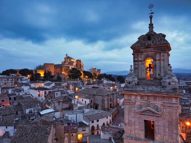 Foto ciudad medieval de caravaca de la cruz murcia