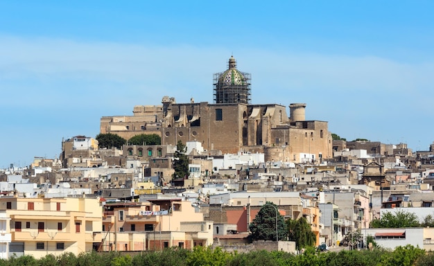 Ciudad medieval de Oria Puglia Italia