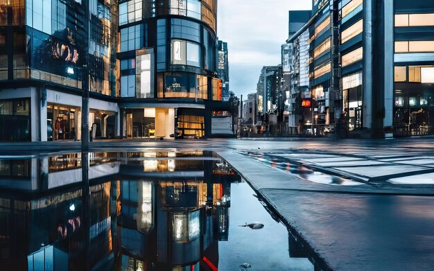 Ciudad metrópoli con edificios altos durante el día.