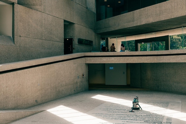 Foto ciudad de méxico cdmx méxico mayo de 2023 fachada del museo rufino tamayo en el parque chapultepec