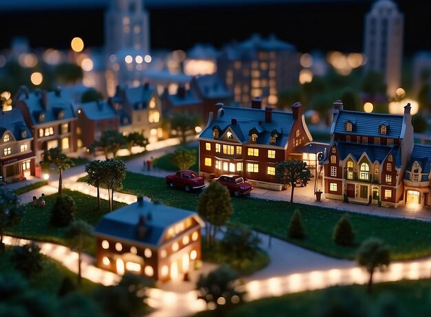 ciudad en miniatura