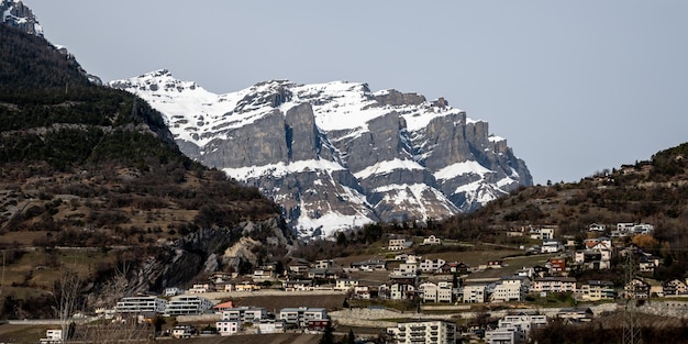 Ciudad en la montaña