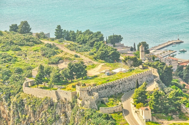 Ciudad de Nafplio en Grecia Peloponeso