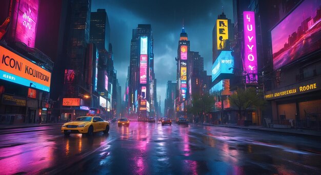 La ciudad de Neon.