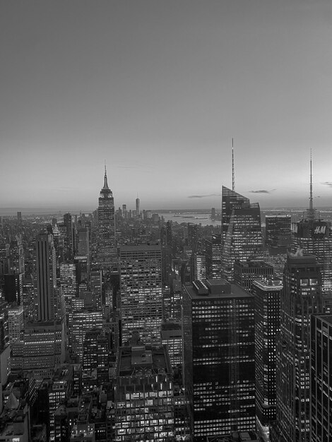 Foto la ciudad de nueva york