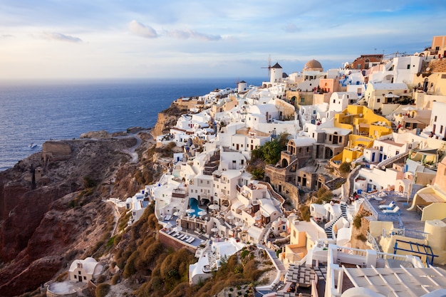 Ciudad de Oia en Santorini