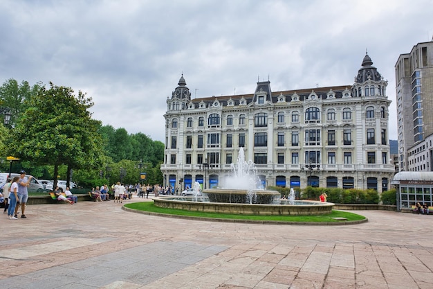 Ciudad de oviedo en asturias españa