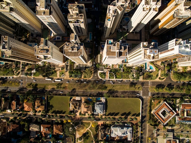 Foto ciudad de ribeirao preto en sao paulo, brasil. comarca de la av. joao fiusa.