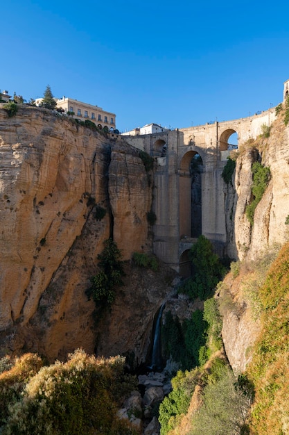 La ciudad de Ronda en España ofrece miradores y lugares desde donde se contemplan vistas espectaculares