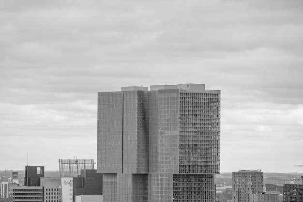 Foto la ciudad de rotterdam en los países bajos