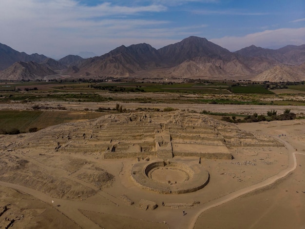 La 'Ciudad Sagrada de Caral-Supe' o simplemente 'Caral', es un sitio arqueológico donde se encuentran los restos de la ciudad principal de la civilización Caral. Se ubica en el valle de Supe, cerca del actual