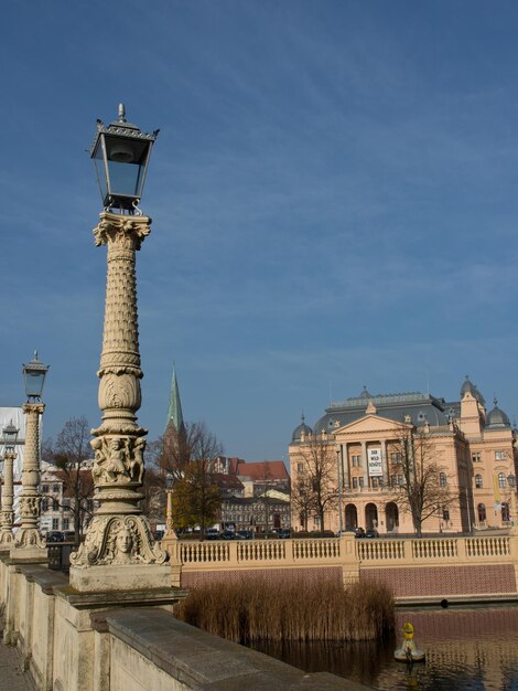 la ciudad de Schwerin en Mecklenburg Vorpommern, Alemania