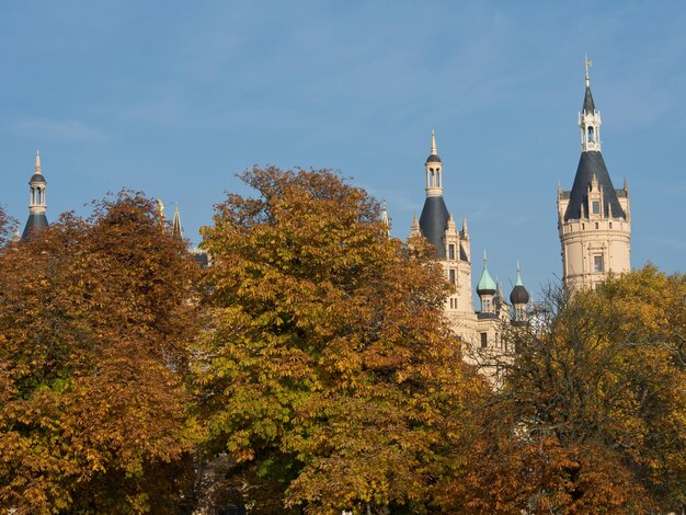 la ciudad de Schwerin en Mecklenburg-Vorpommern, Alemania