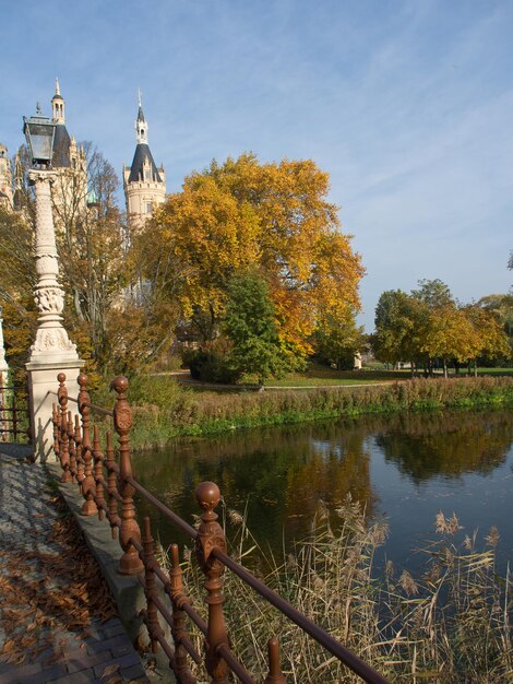 la ciudad de Schwerin en Mecklenburg-Vorpommern, Alemania